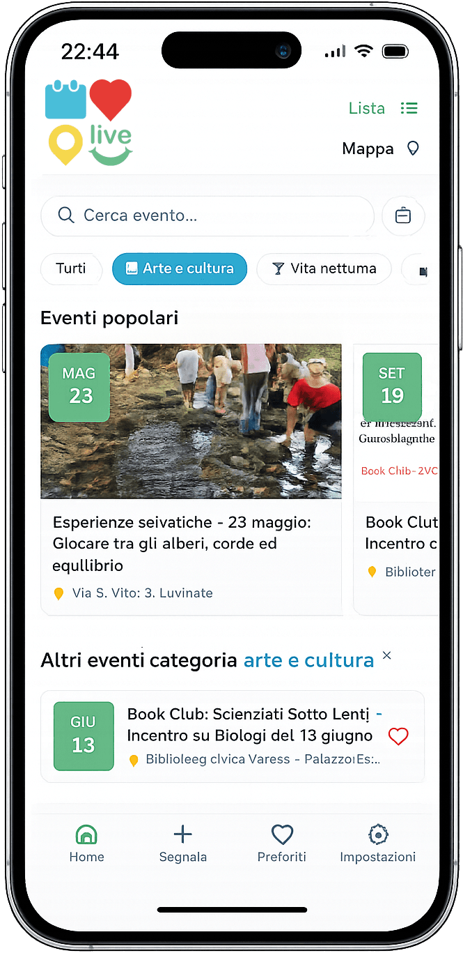 VareseLive App Screenshot